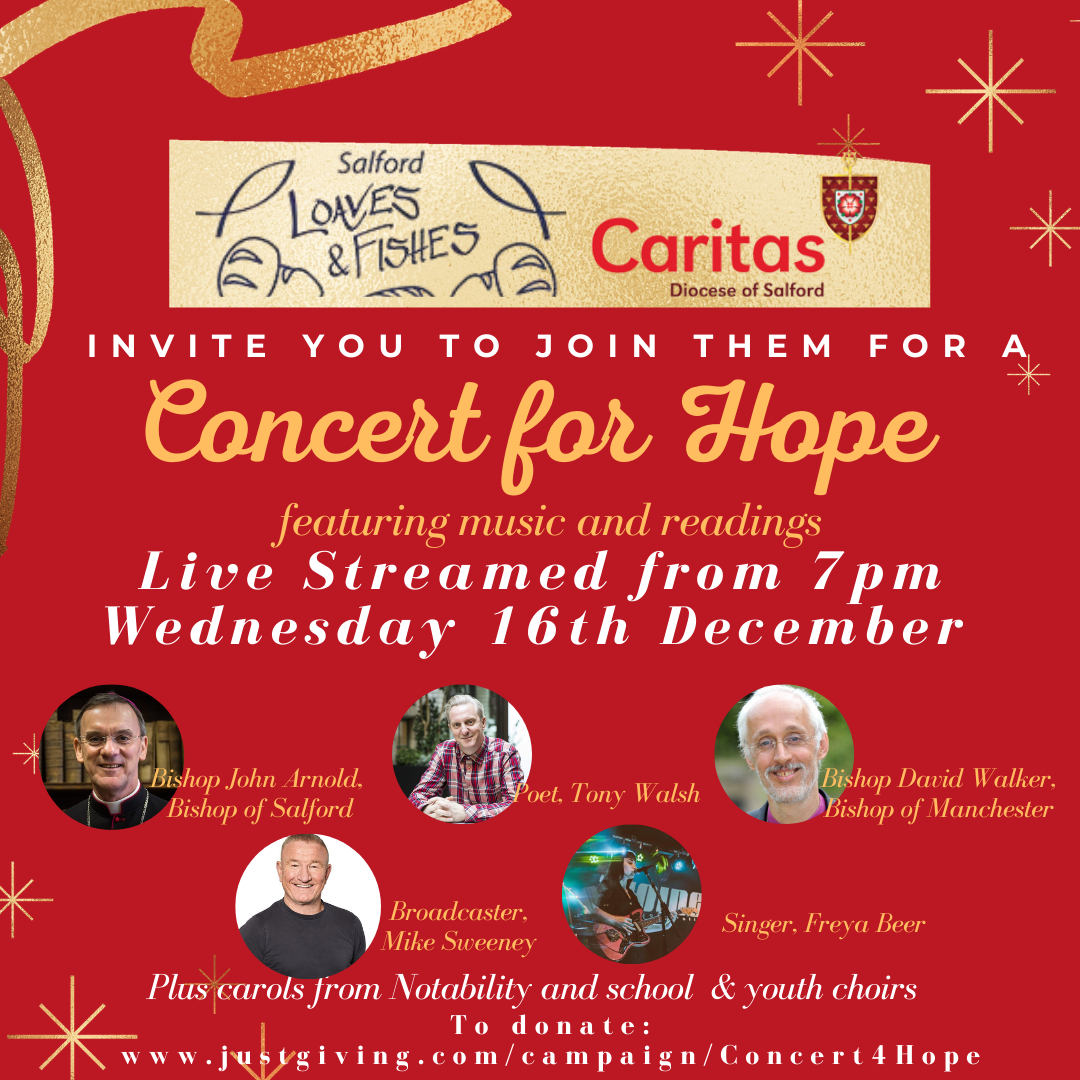 Caritas & Salford Loaves and Fishes Concert for Hope Roman Catholic